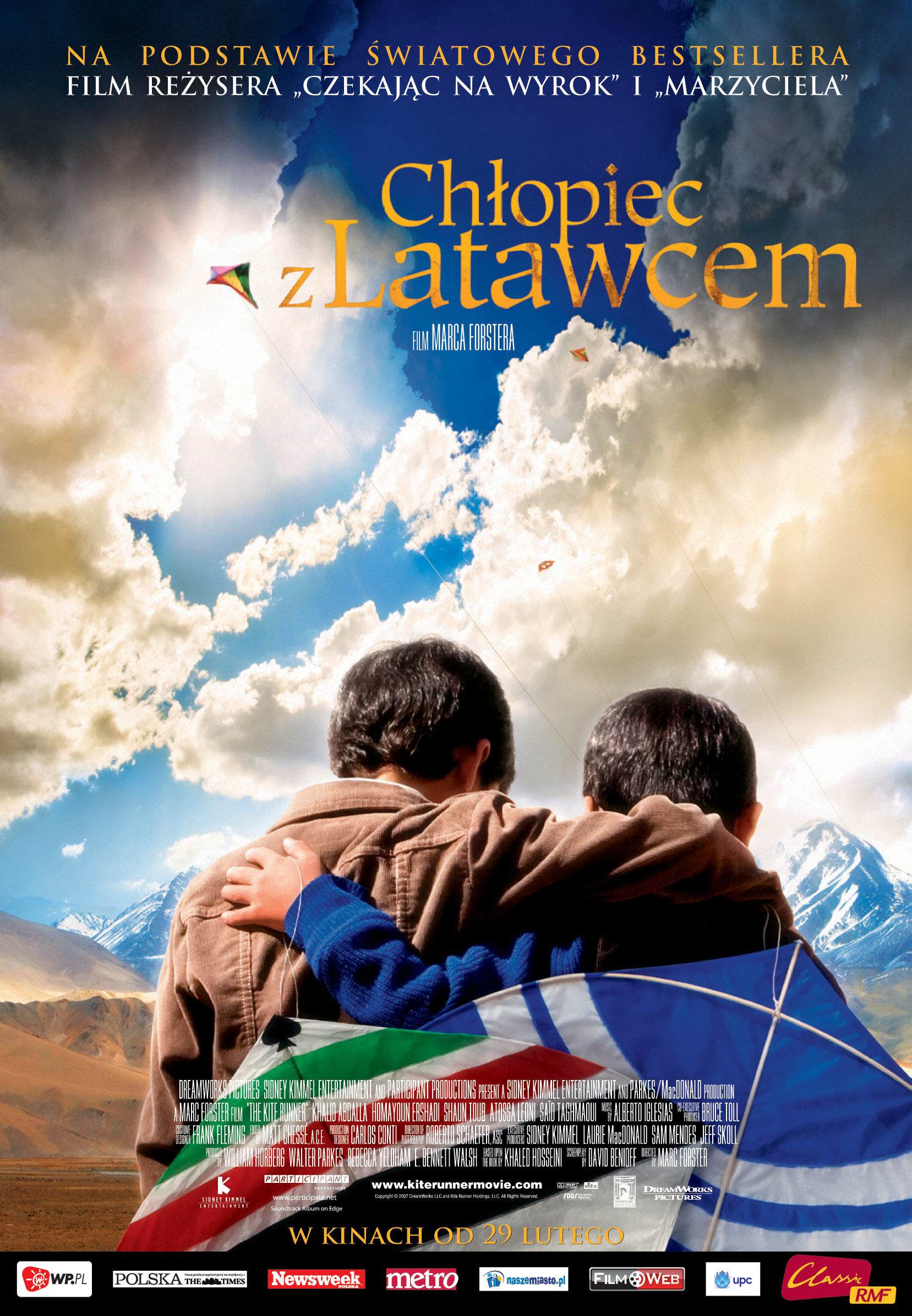 Polski plakat filmu 'Chłopiec Z Latawcem'