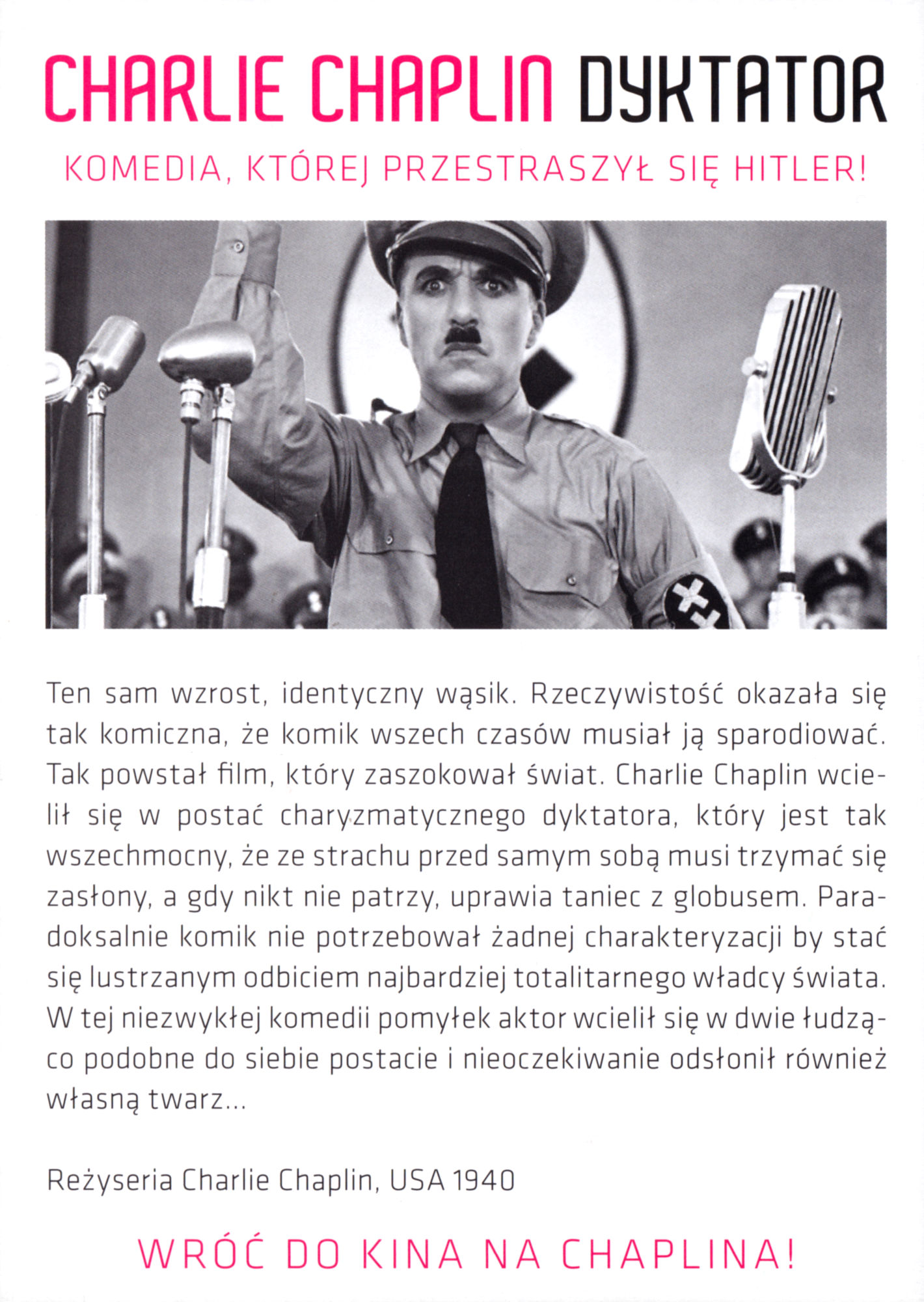 Ulotka filmu ''