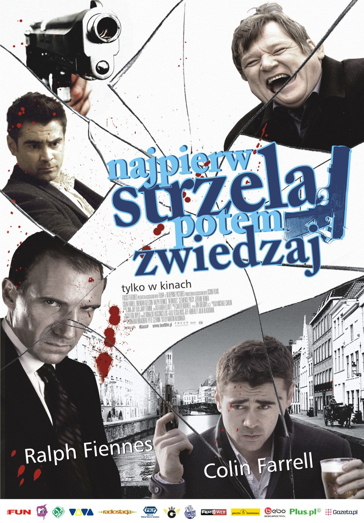 Polski plakat filmu 'Najpierw Strzelaj, Potem Zwiedzaj'