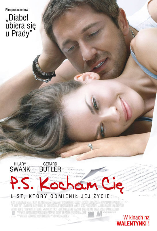 Polski plakat filmu 'P.S. Kocham Cię'