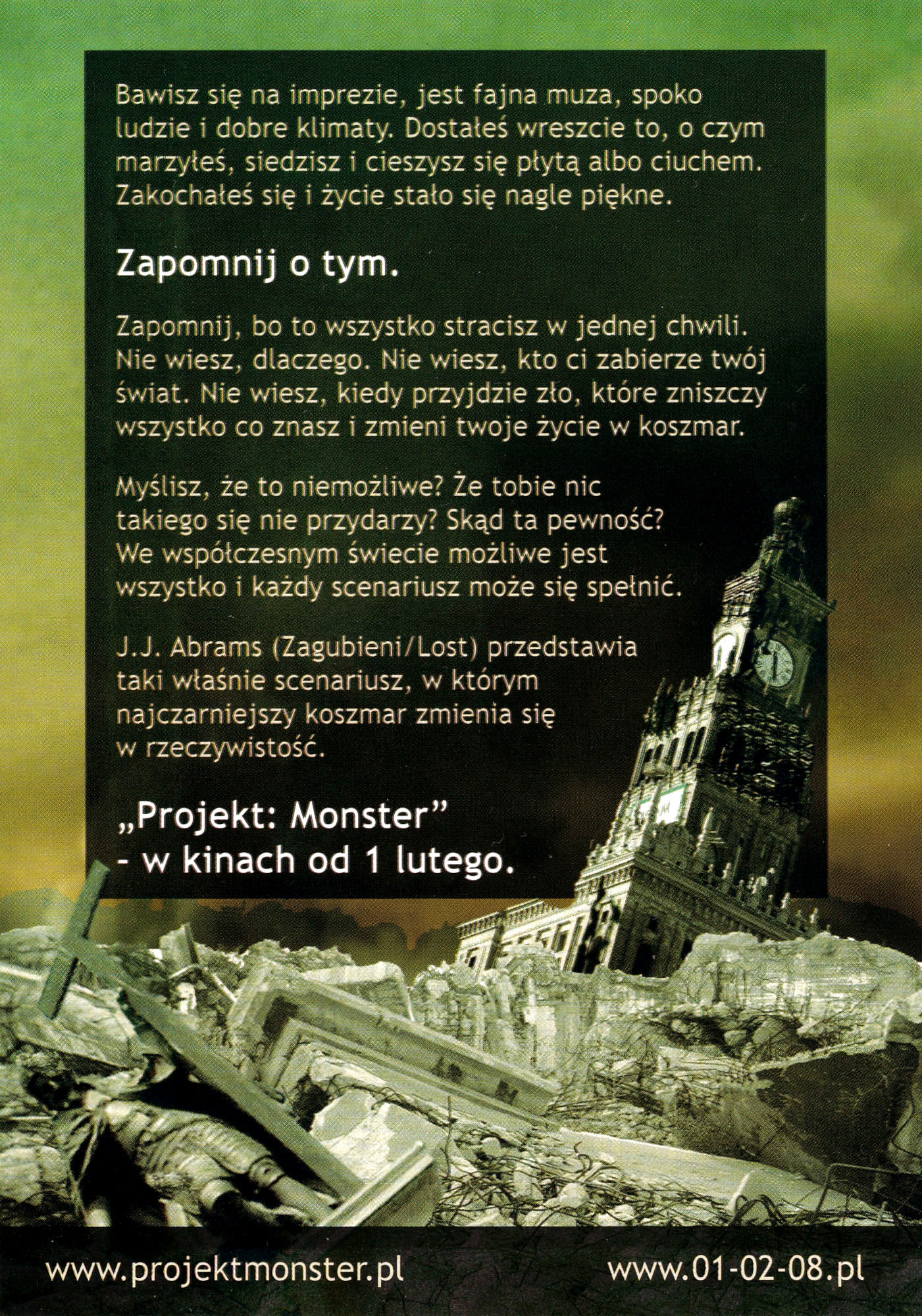 Ulotka filmu ''