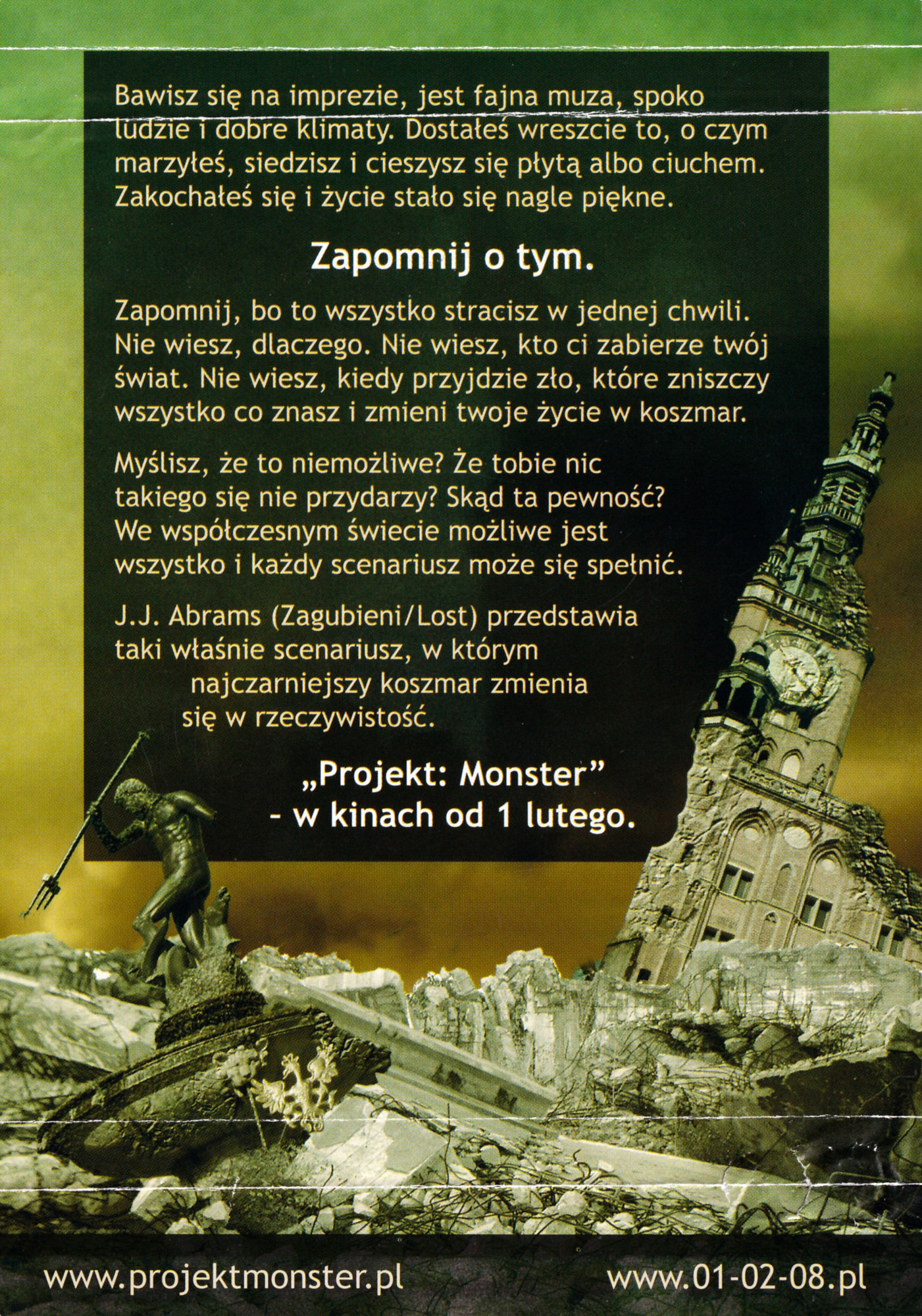 Ulotka filmu ''