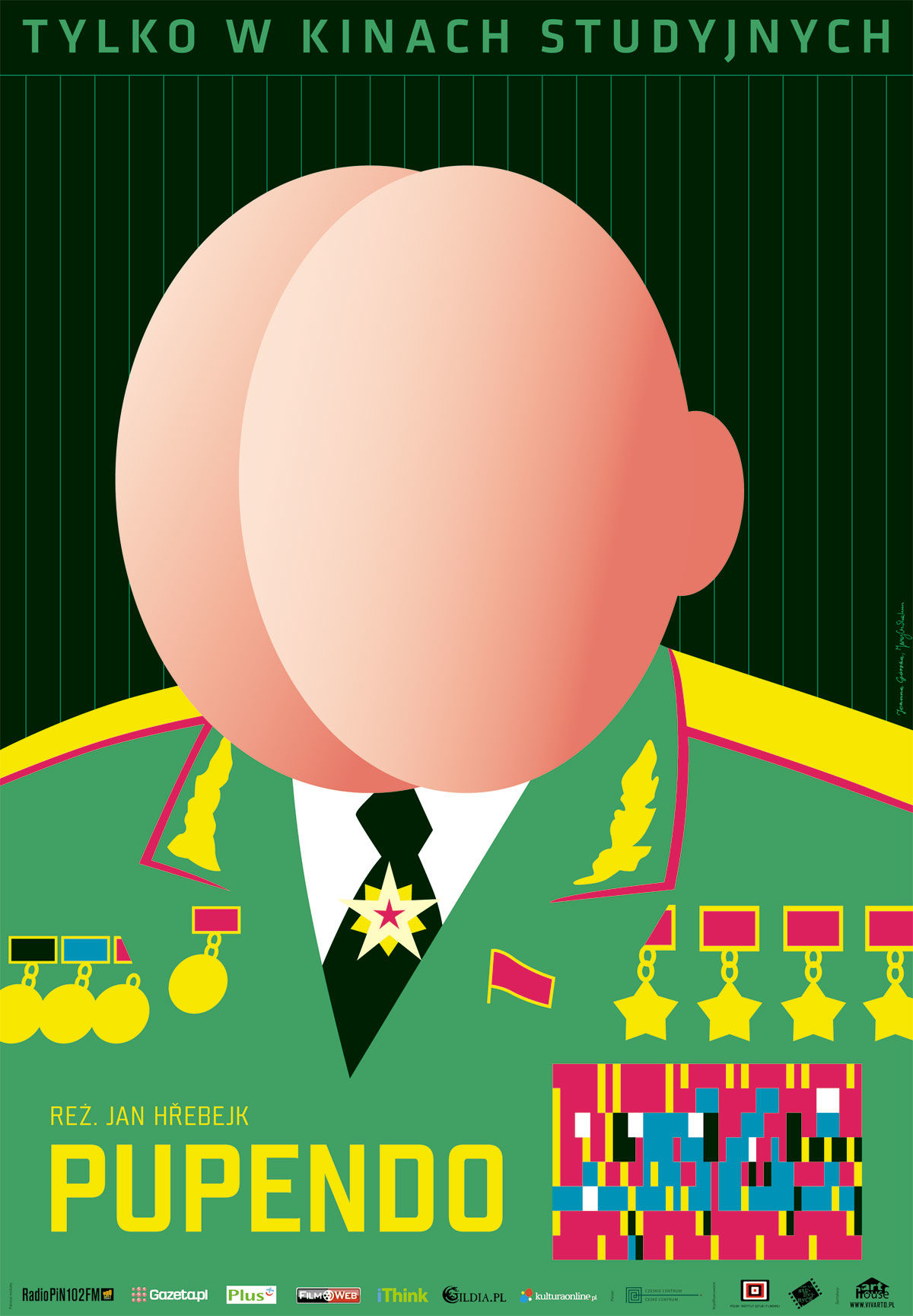 Polski plakat filmu 'Pupendo'