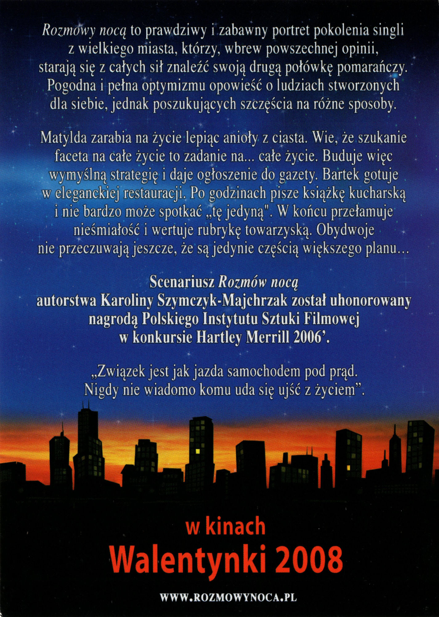 Ulotka filmu ''