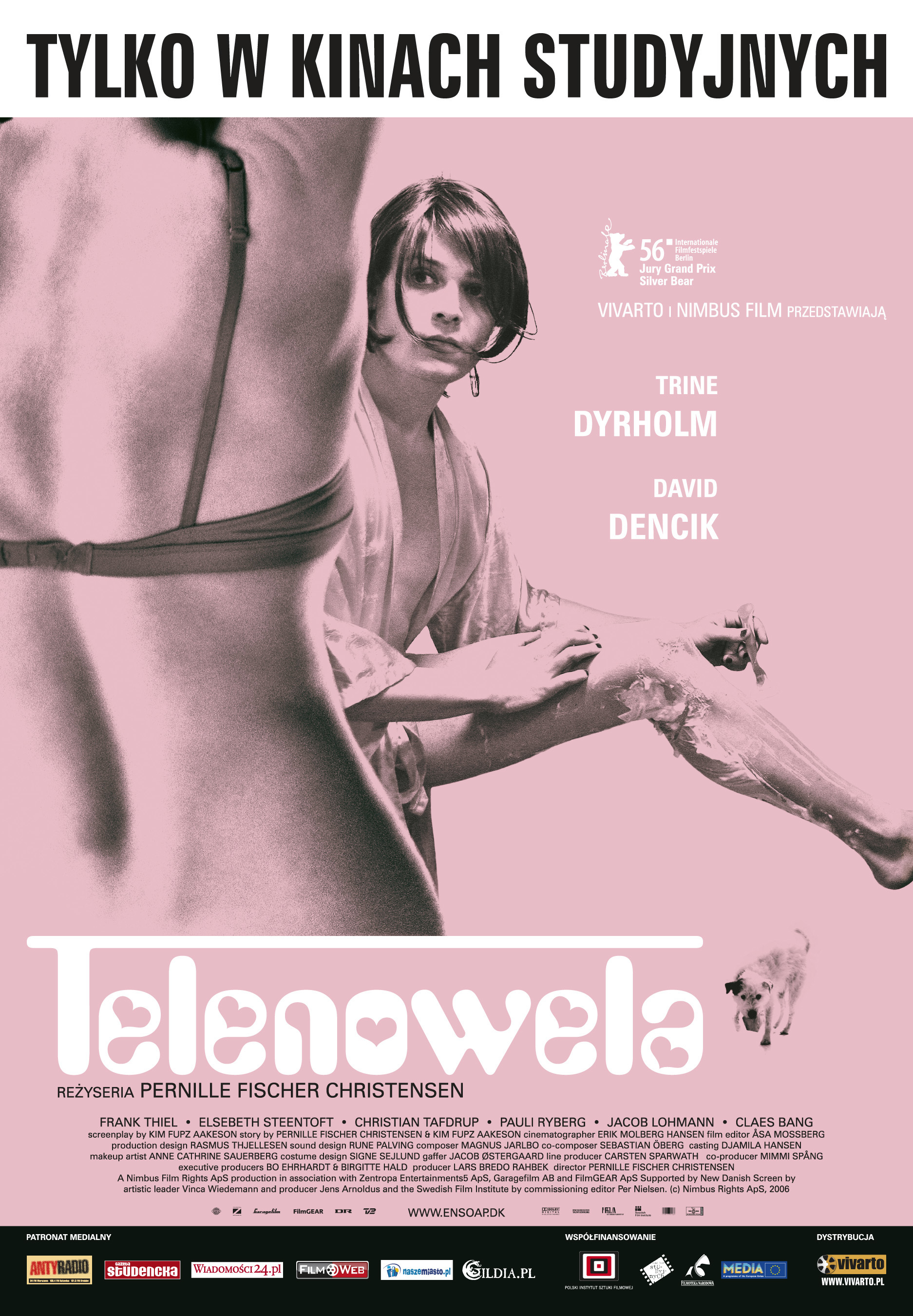 Polski plakat filmu 'Telenowela'