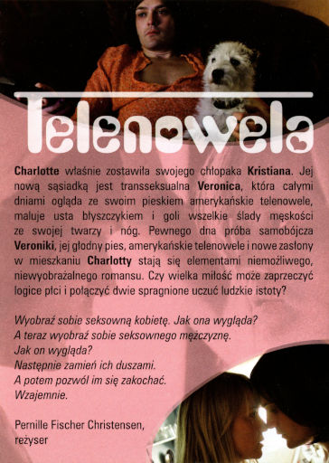 Tył ulotki filmu 'Telenowela'