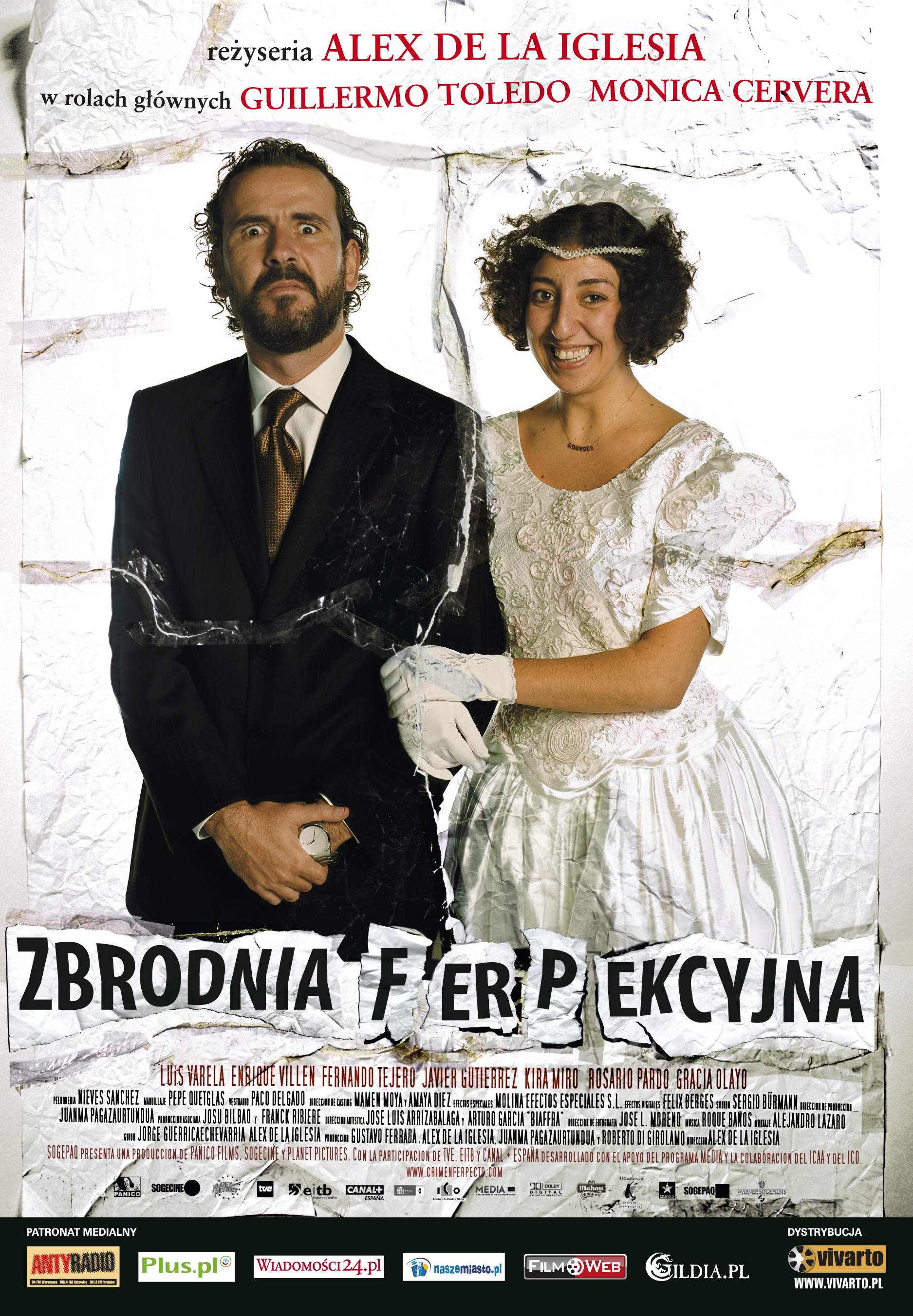 Polski plakat filmu 'Zbrodnia Ferpekcyjna'