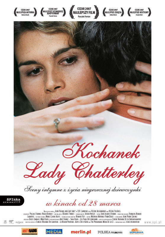 Polski plakat filmu 'Kochanek Lady Chatterley'
