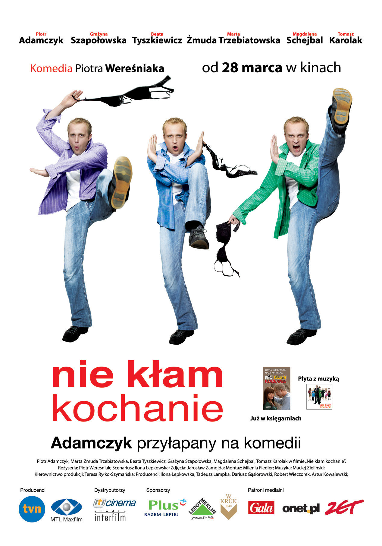 Polski plakat filmu 'Nie Kłam, Kochanie'