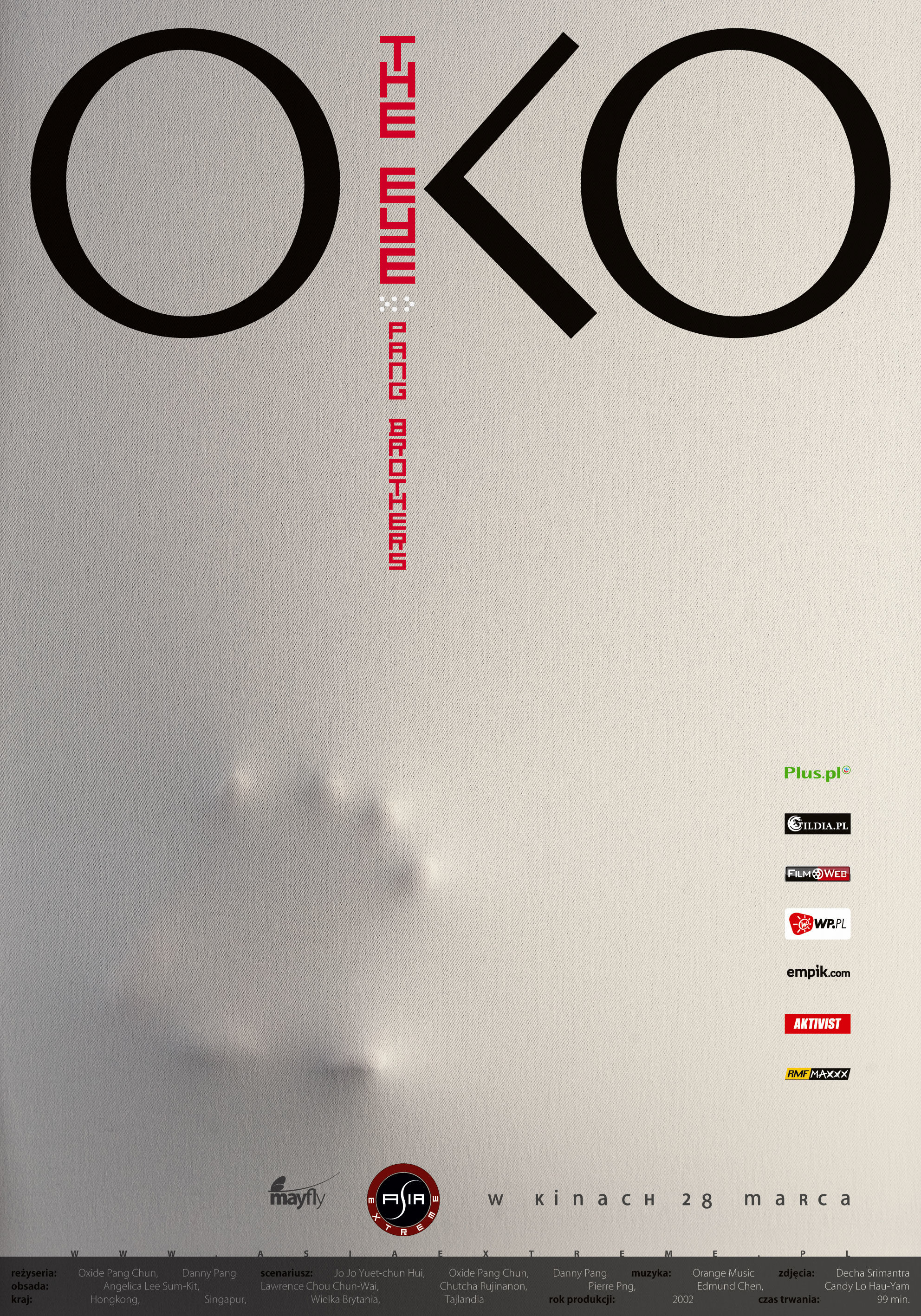 Polski plakat filmu 'Oko'