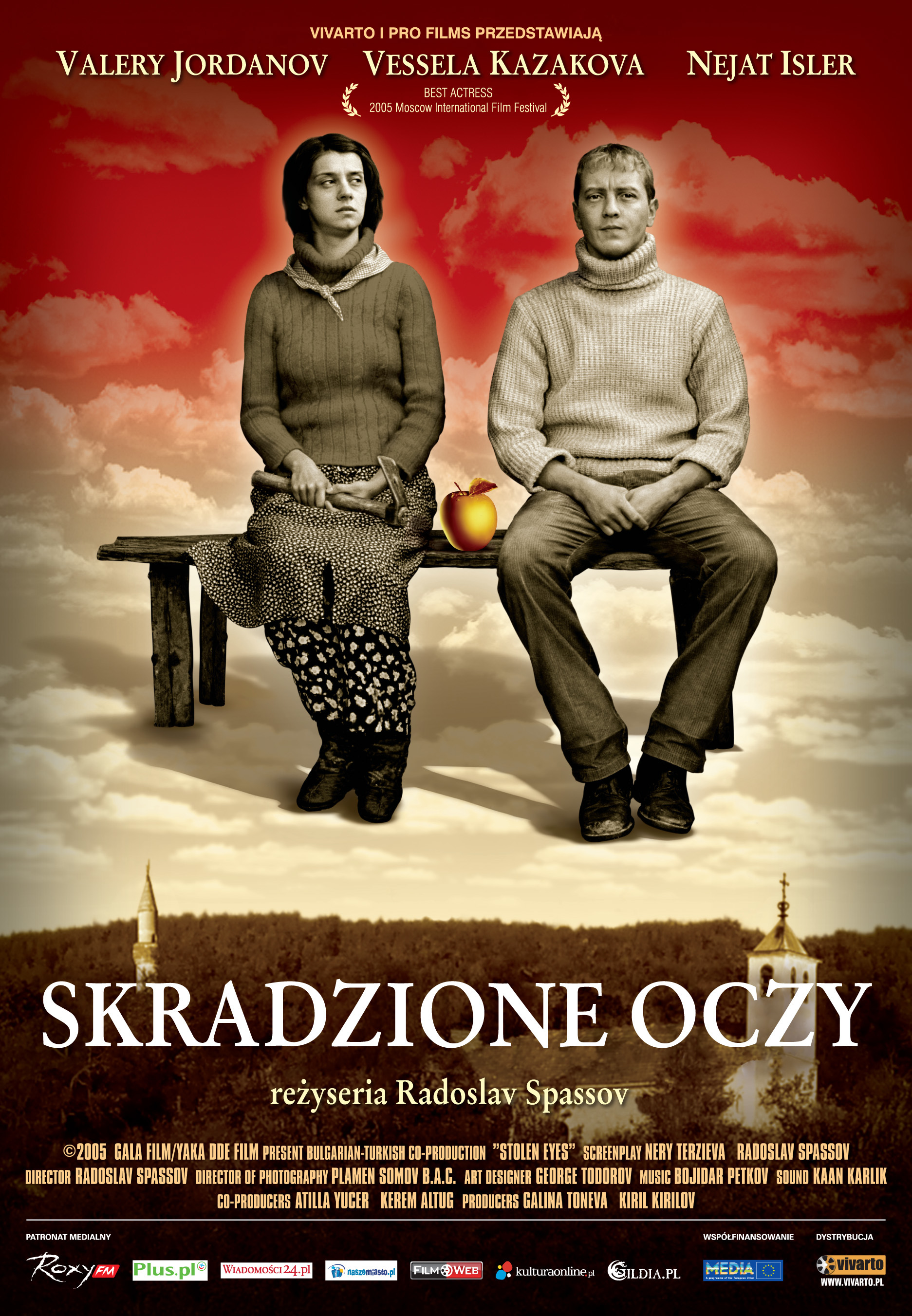 Polski plakat filmu 'Skradzione Oczy'