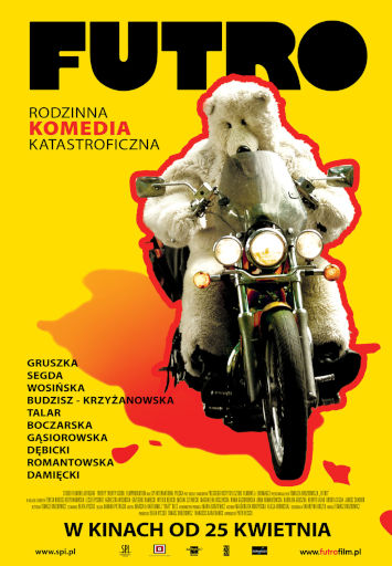 Polski plakat filmu 'Futro'