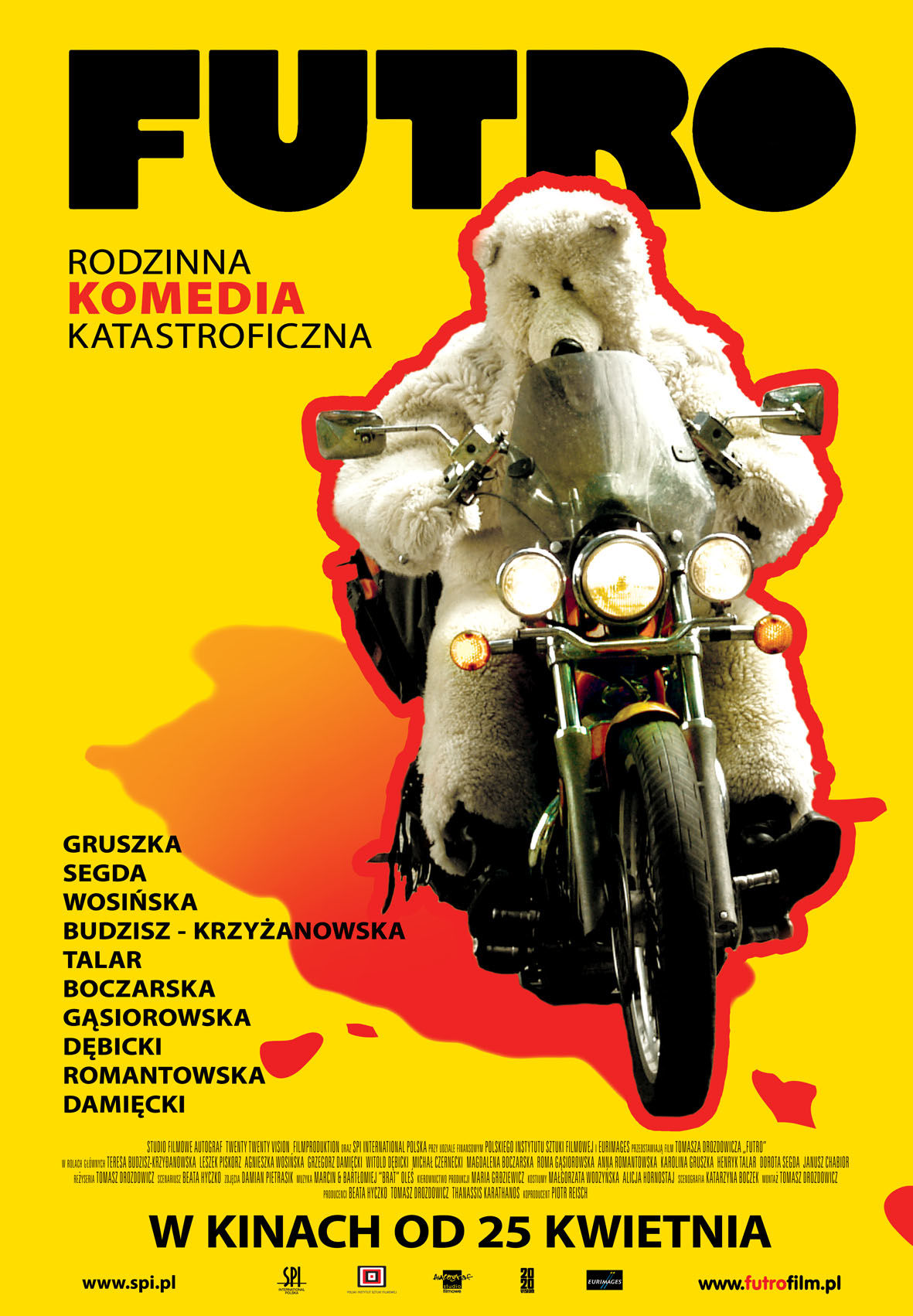 Polski plakat filmu 'Futro'