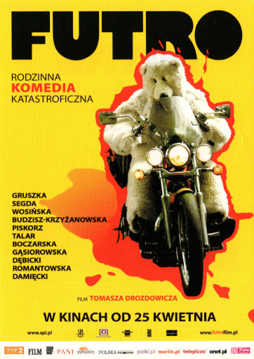 Przód ulotki filmu 'Futro'