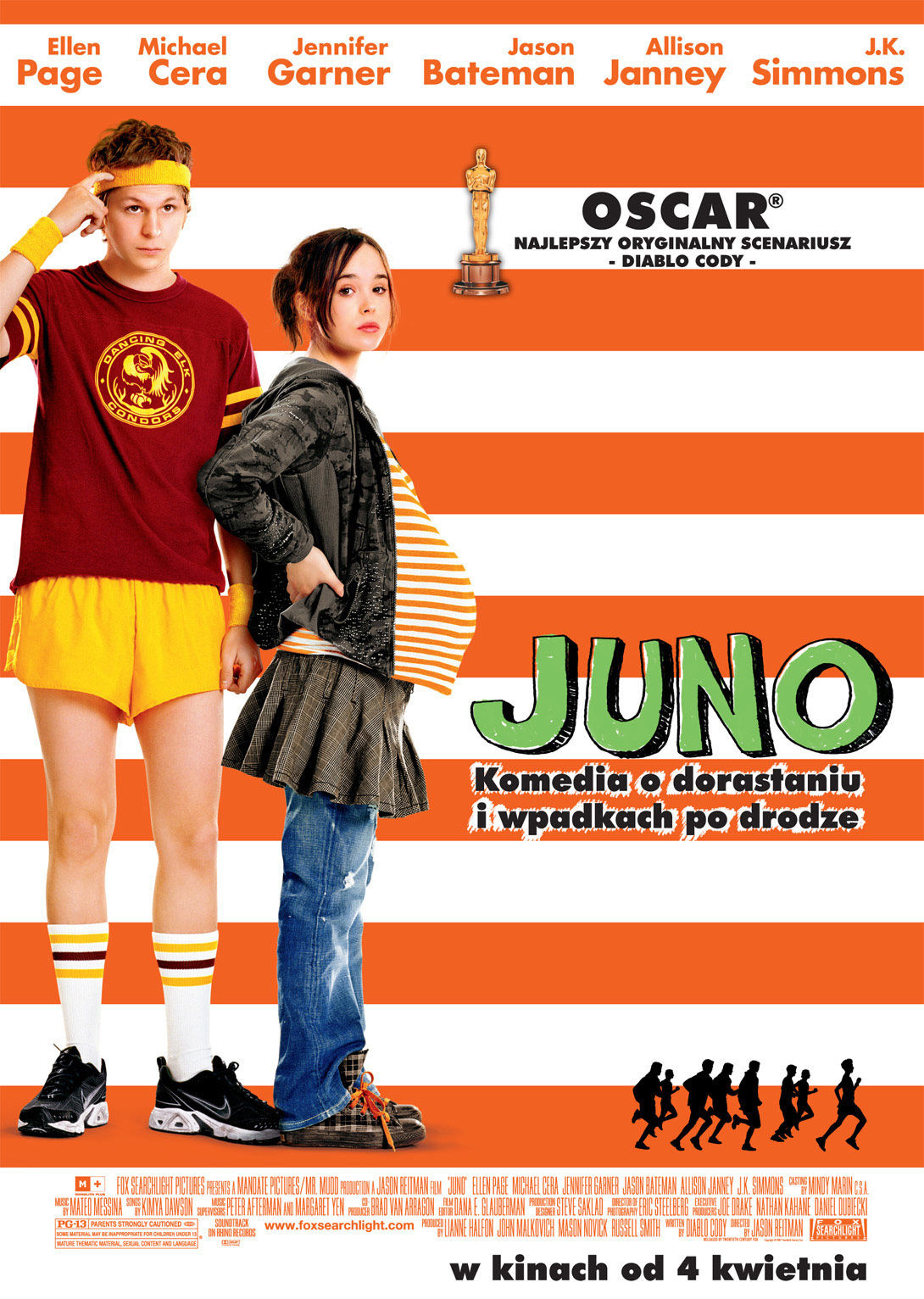 Polski plakat filmu 'Juno'