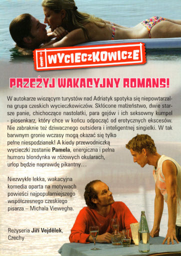 Tył ulotki filmu 'Wycieczkowicze'