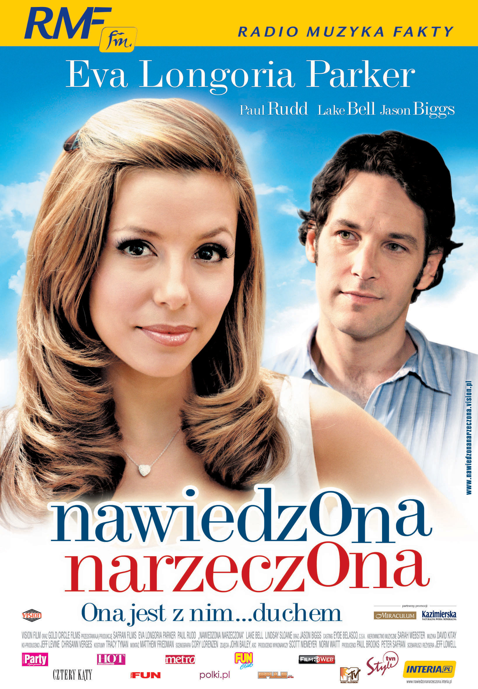 Polski plakat filmu 'Nawiedzona Narzeczona'