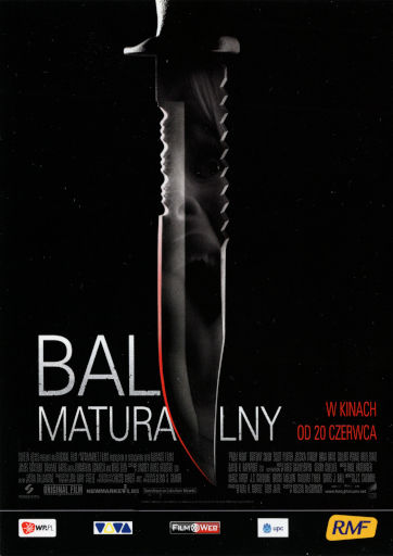 Przód ulotki filmu 'Bal Maturalny'