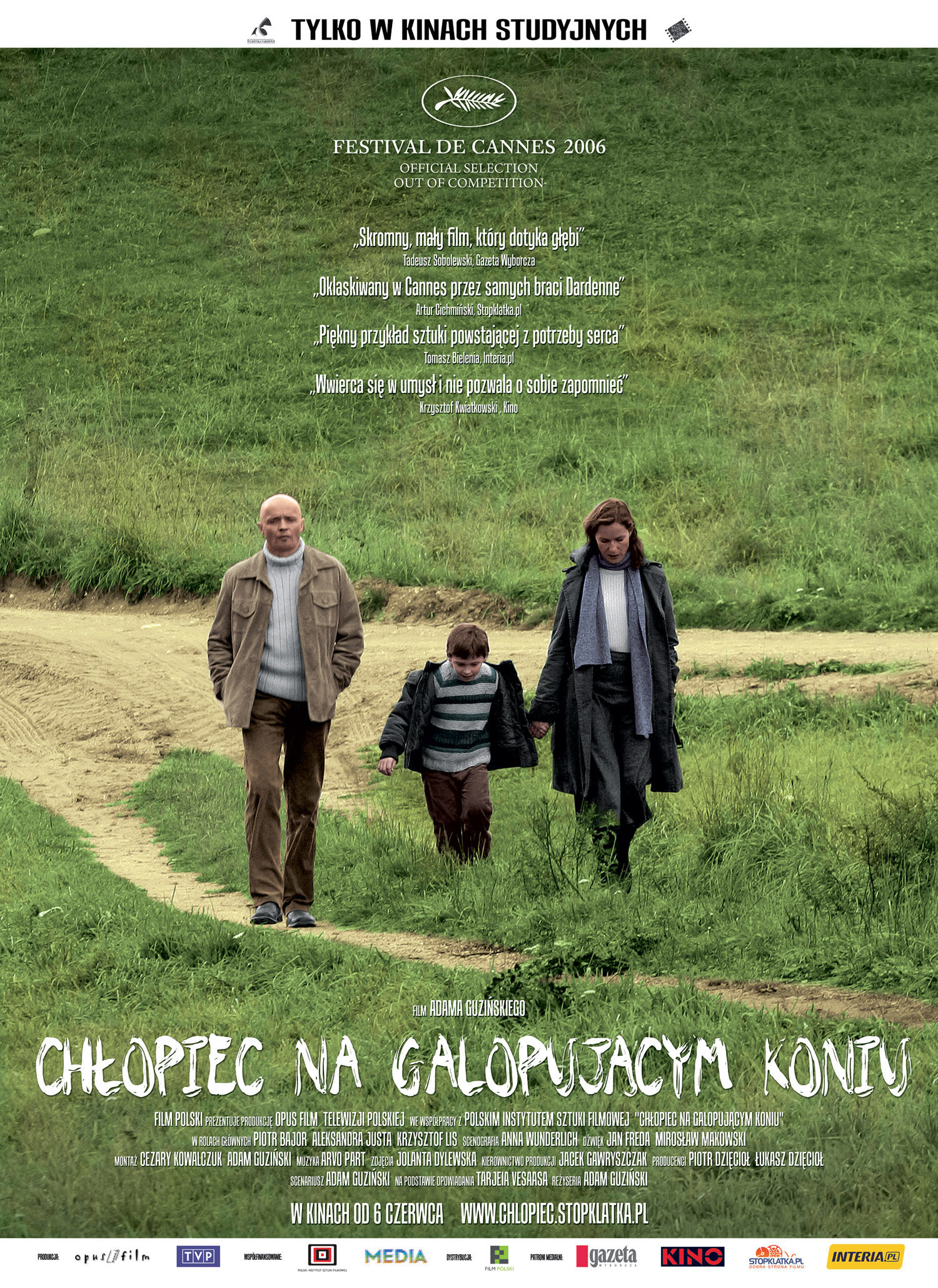 Polski plakat filmu 'Chłopiec Na Galopującym Koniu'