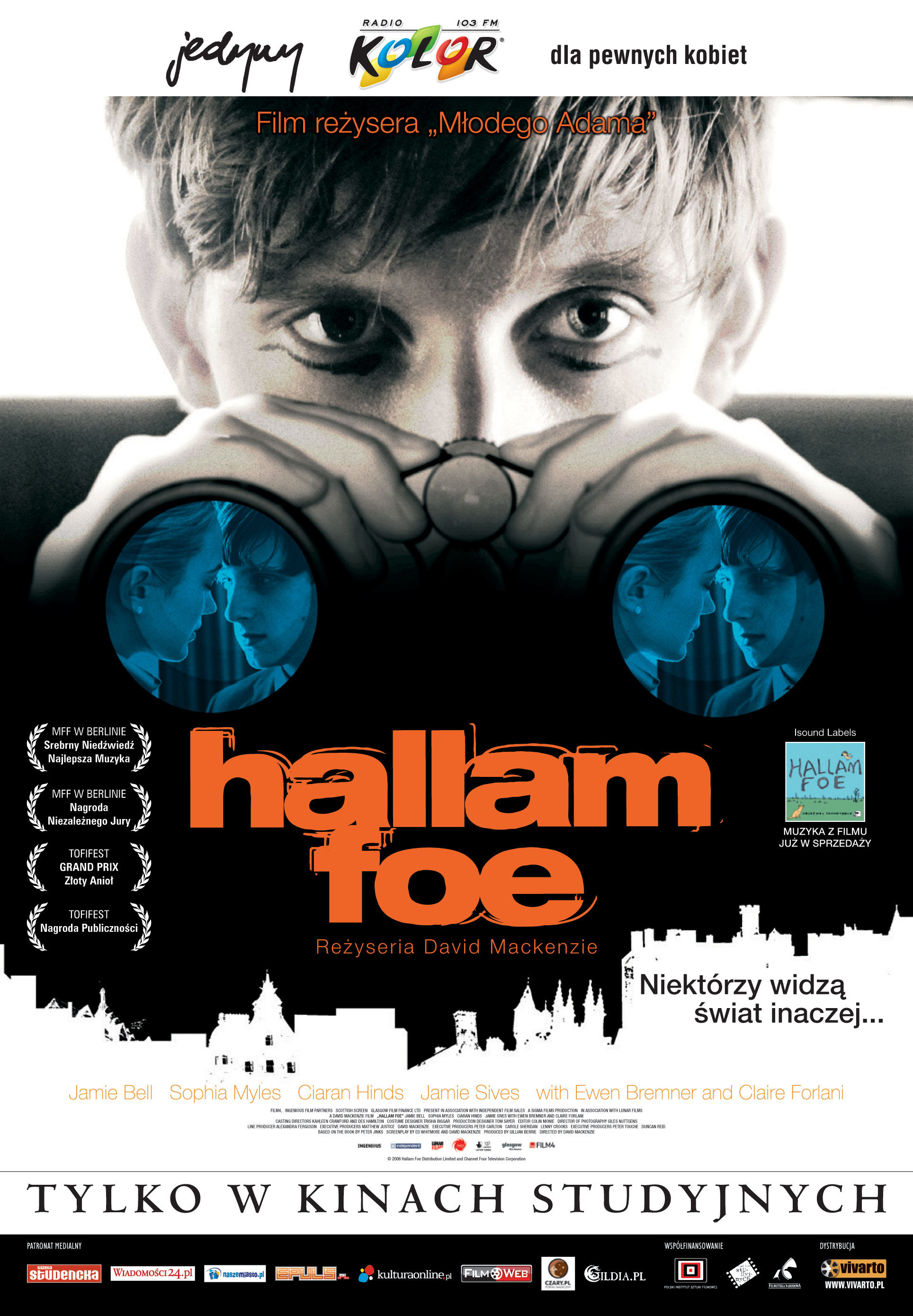 Polski plakat filmu 'Hallam Foe'
