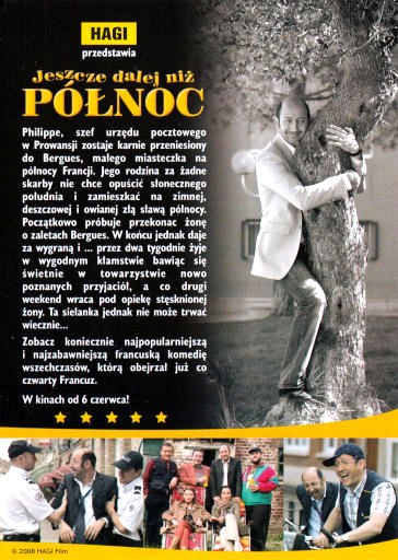 Tył ulotki filmu 'Jeszcze Dalej Niż Północ'