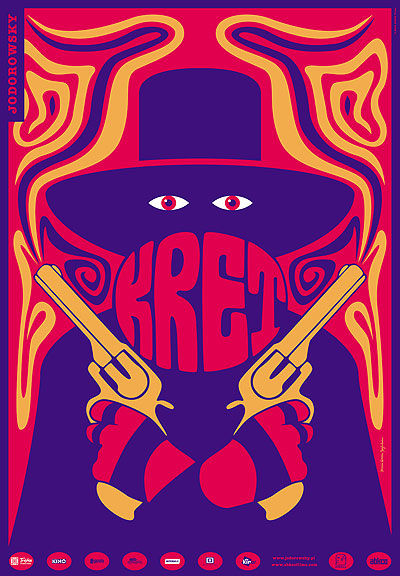 Polski plakat filmu 'Kret'