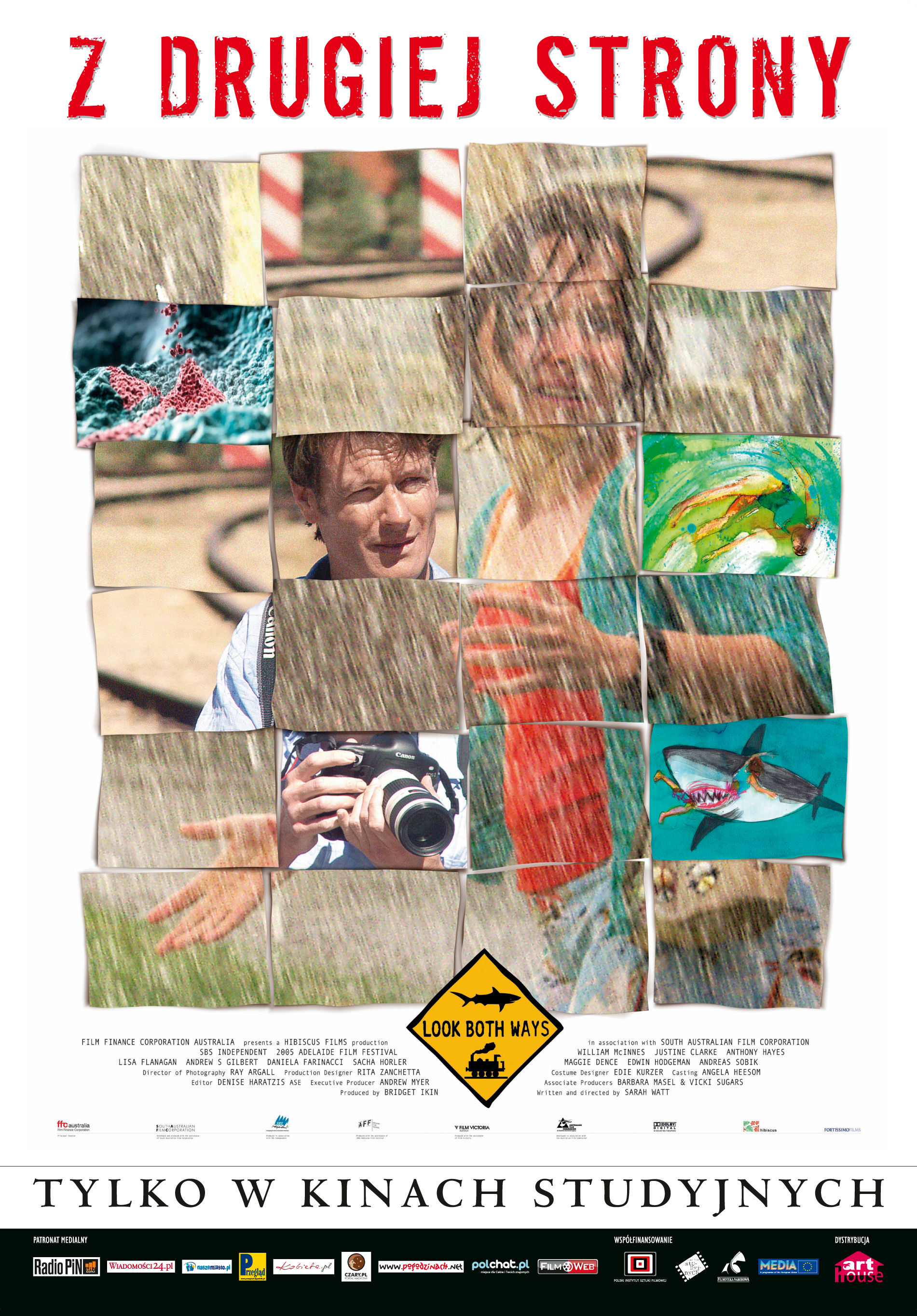 Polski plakat filmu 'Z Drugiej Strony'