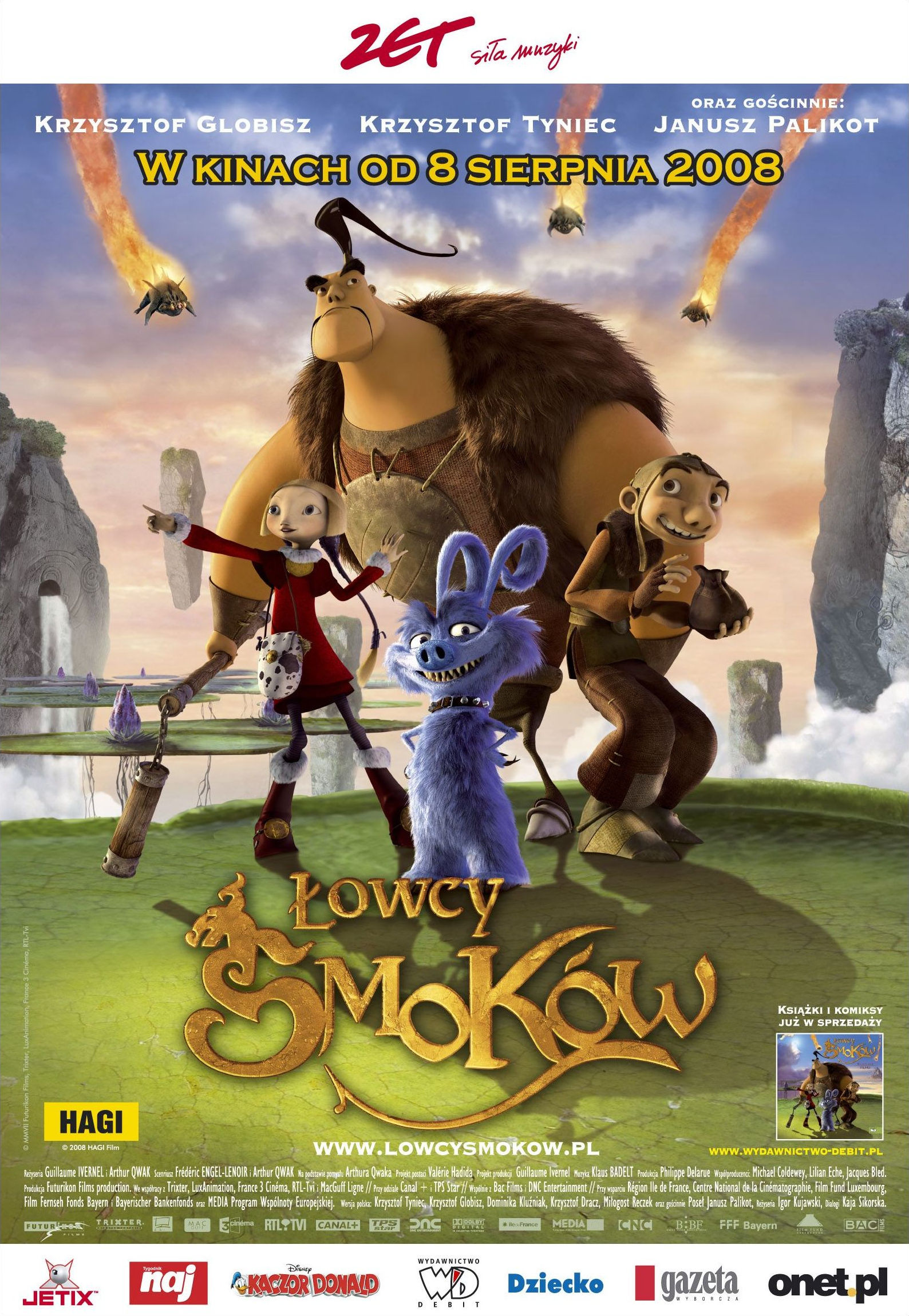 Polski plakat filmu 'Łowcy Smoków'