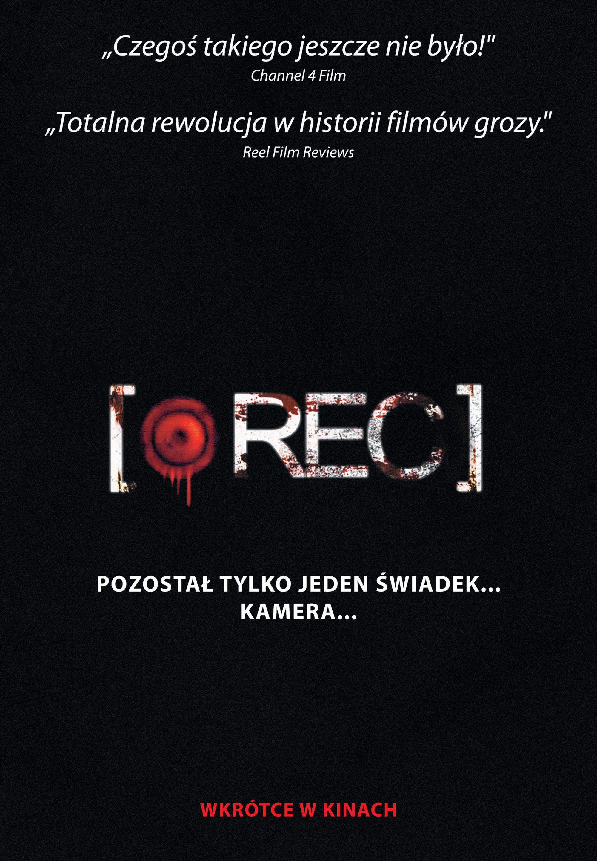 Polski plakat filmu '[Rec]'