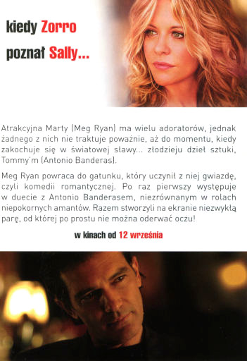 Tył ulotki filmu 'Centralne Biuro Uwodzenia'