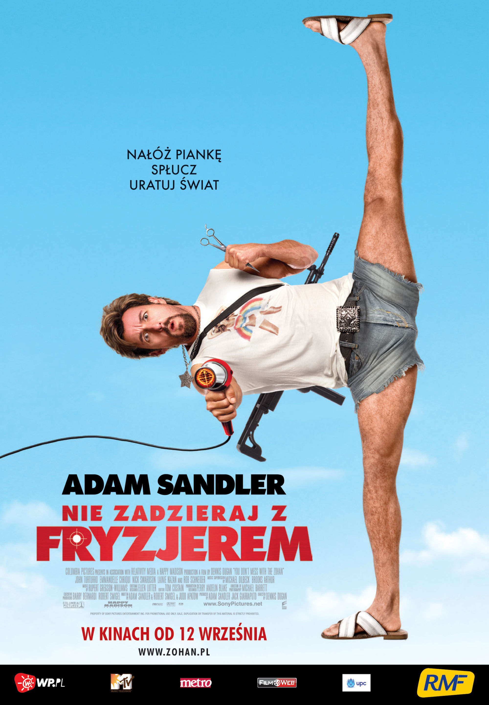 Polski plakat filmu 'Nie Zadzieraj Z Fryzjerem'