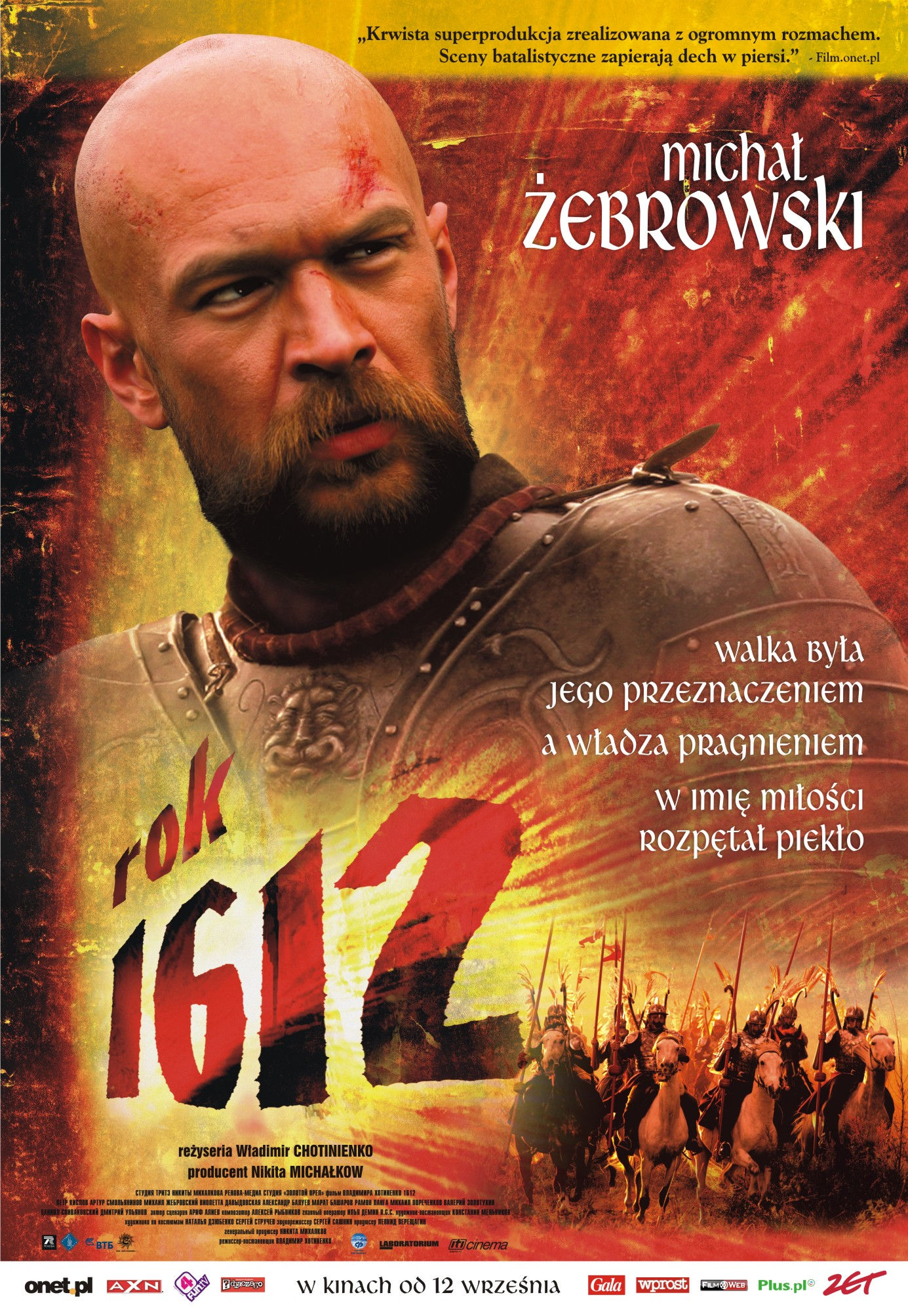 Polski plakat filmu 'Rok 1612'