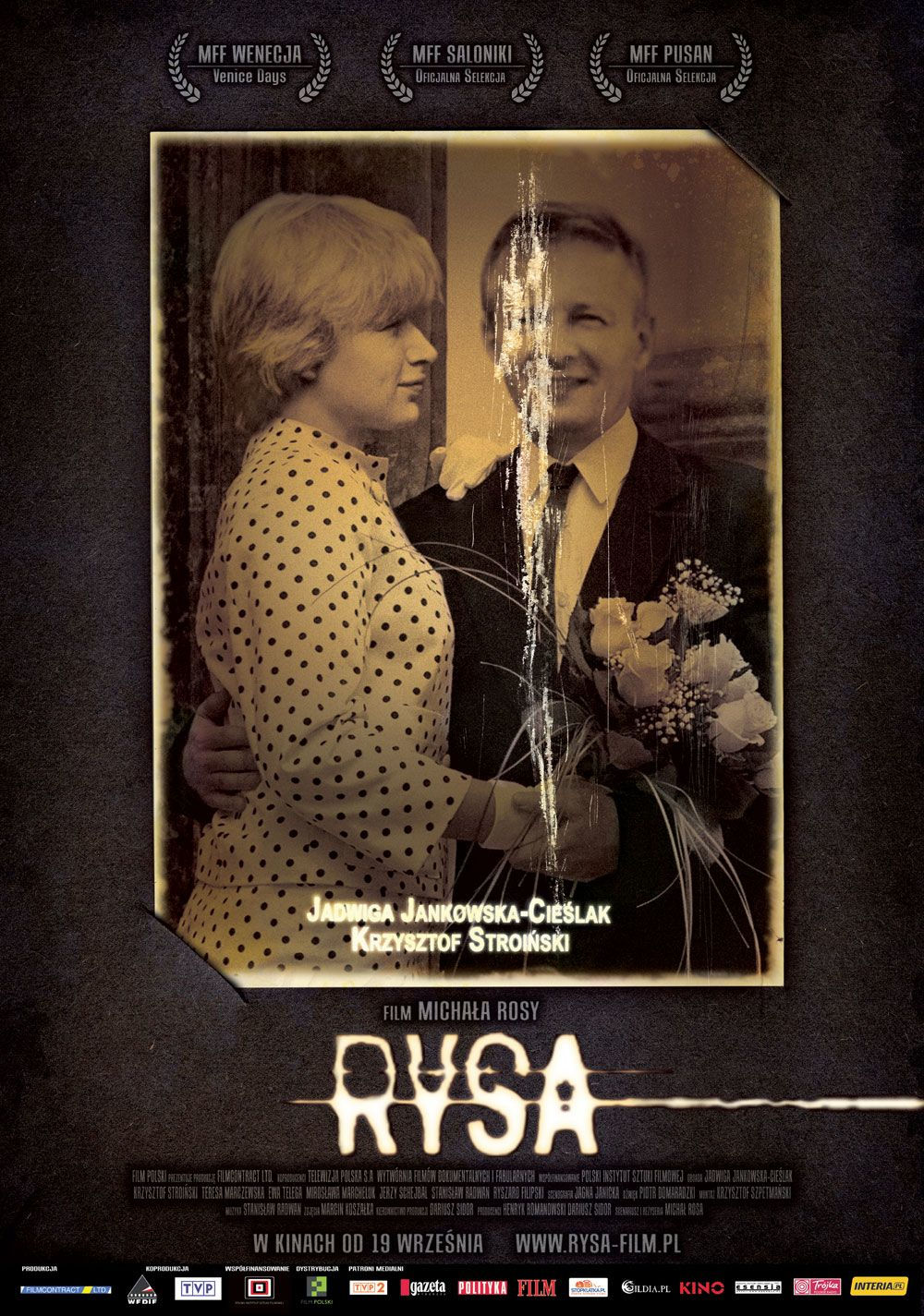 Polski plakat filmu 'Rysa'