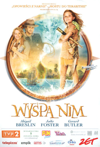Przód ulotki filmu 'Wyspa Nim'