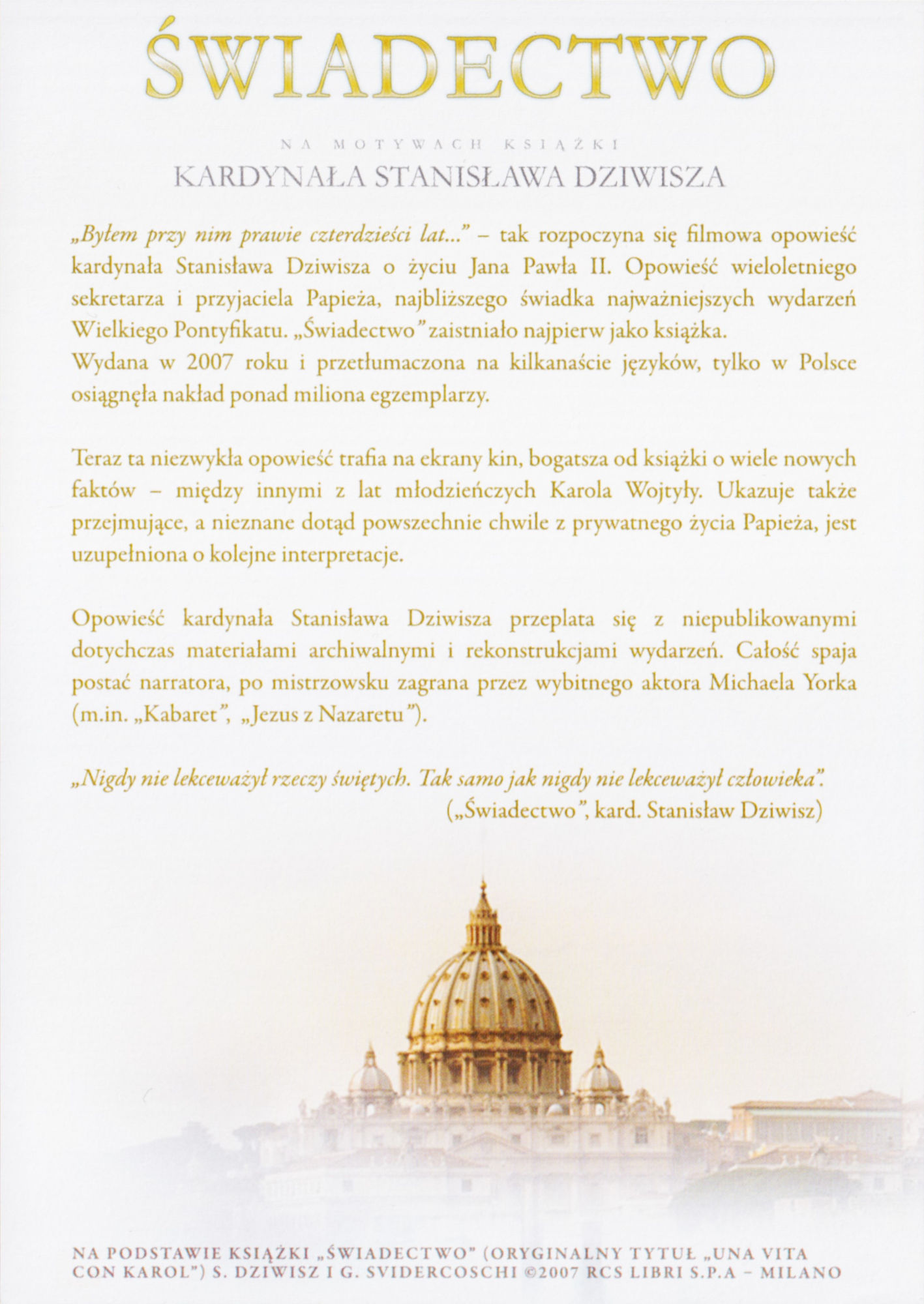 Ulotka filmu ''