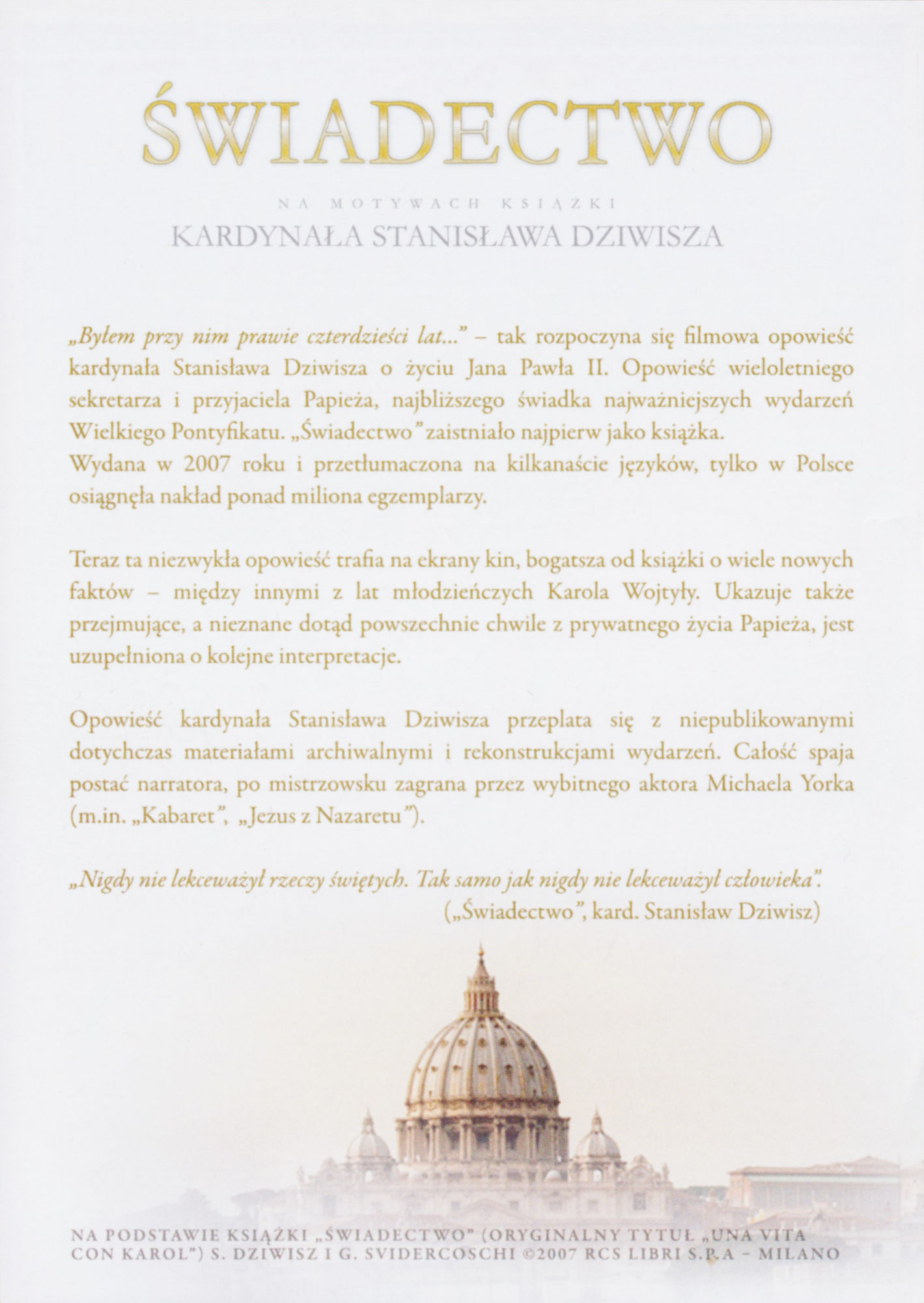 Ulotka filmu ''