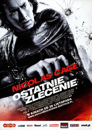 Przód ulotki filmu 'Ostatnie Zlecenie'