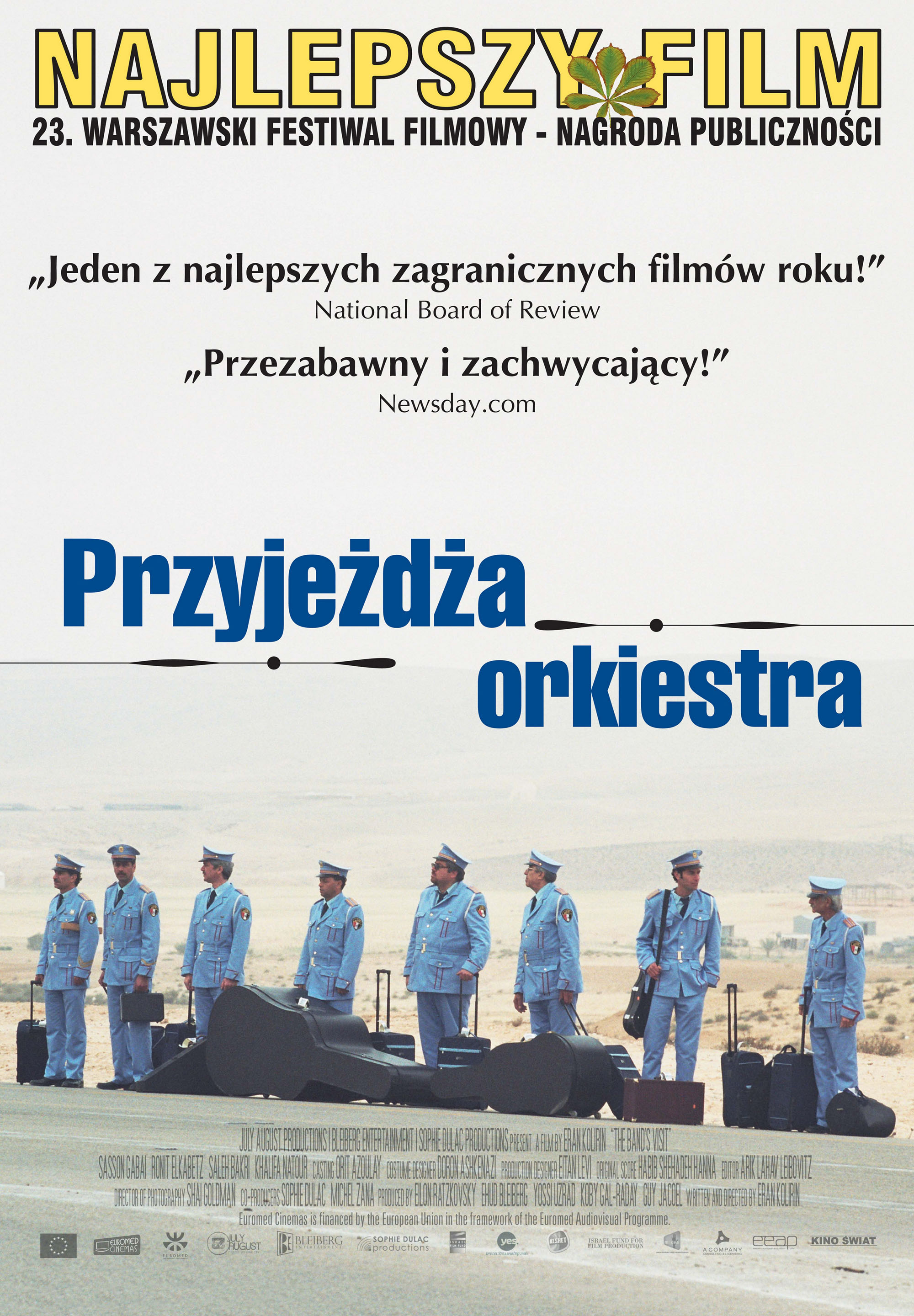 Polski plakat filmu 'Przyjeżdża Orkiestra'