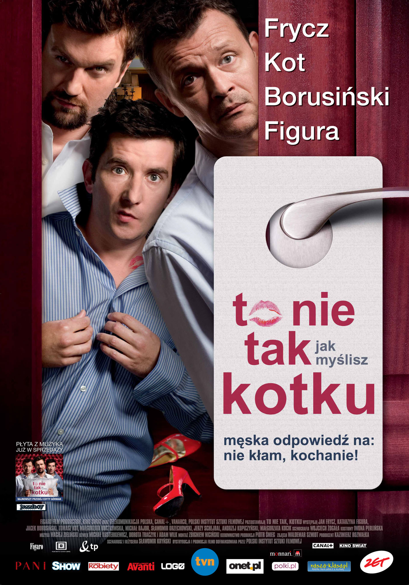 Polski plakat filmu 'To Nie Tak Jak Myślisz, Kotku'