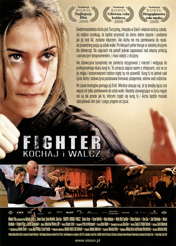 Ulotka filmu 'Fighter: Kochaj i Walcz (tył)'