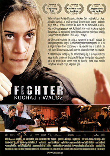 Tył ulotki filmu 'Fighter: Kochaj i Walcz'