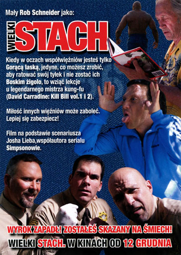Tył ulotki filmu 'Wielki Stach'