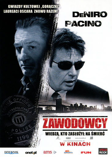 Przód ulotki filmu 'Zawodowcy'