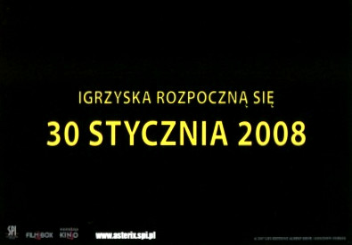 Tył ulotki filmu 'Asterix Na Olimpiadzie'