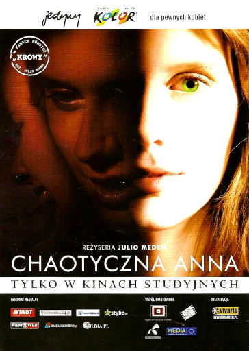 Przód ulotki filmu 'Chaotyczna Anna'