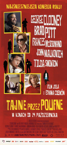Przód ulotki filmu 'Tajne Przez Poufne'