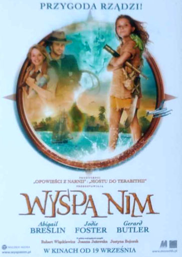 Przód ulotki filmu 'Wyspa Nim'