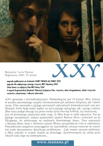 Tył ulotki filmu 'XXY'