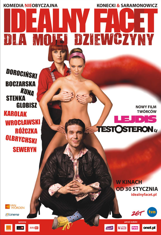 Polski plakat filmu 'Idealny Facet Dla Mojej Dziewczyny'