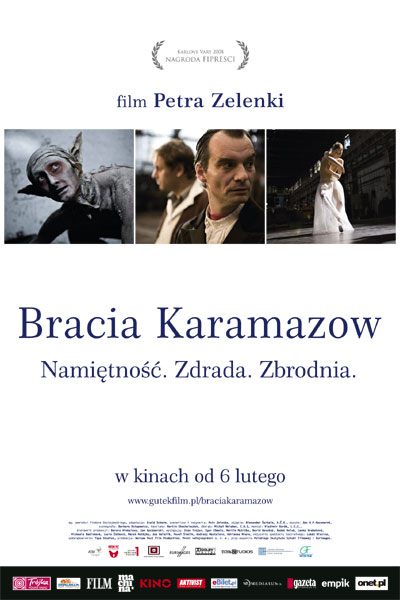 Polski plakat filmu 'Bracia Karamazow'